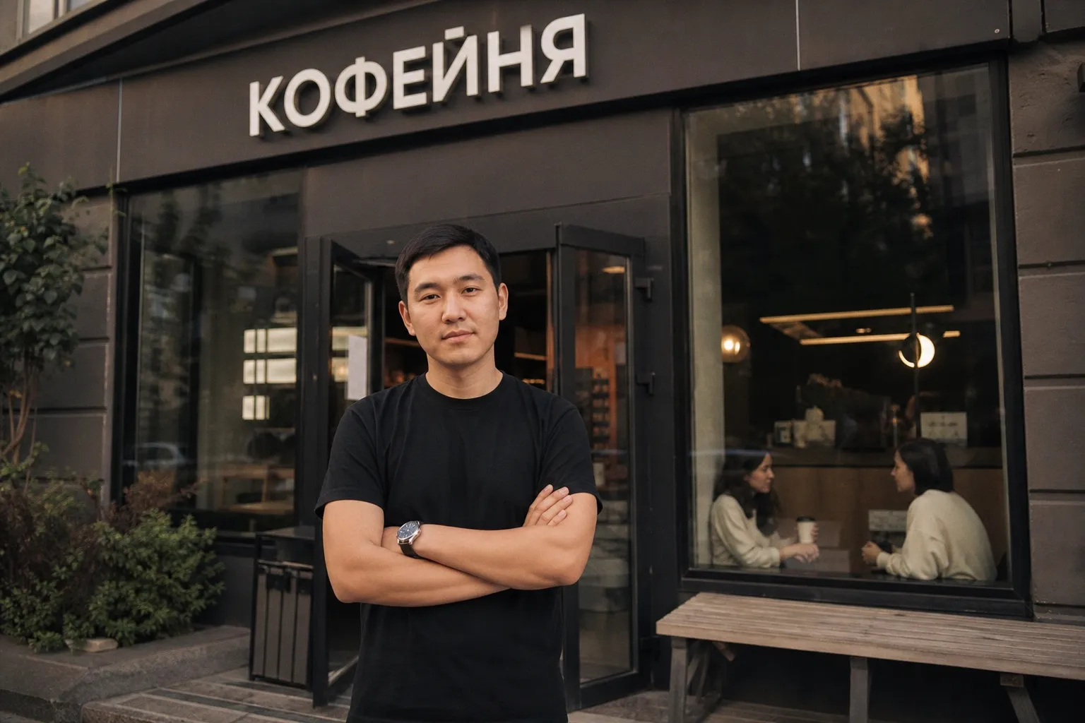 Казахстанец бросил карьеру юриста и за 3 года открыл 135 кофеен